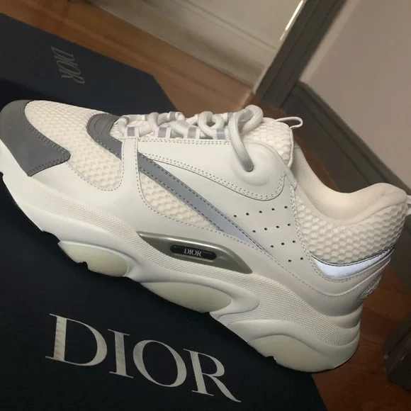 Dior | Shoes | Whitegray Dior B22 Size 43 | Poshmark